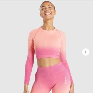 Gym shark ombré set